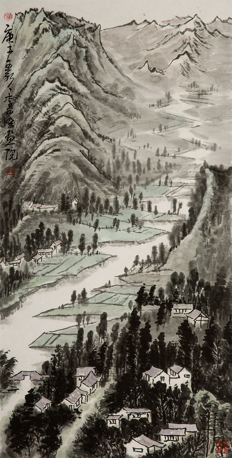 李可染画院习作 · 山水一